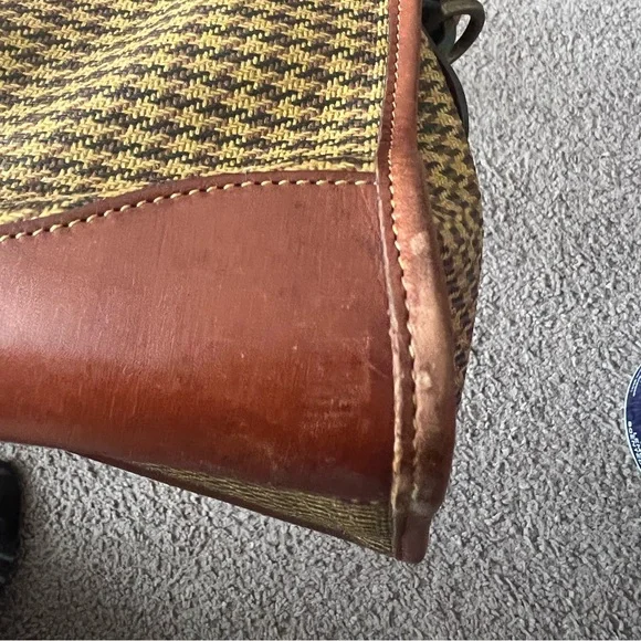 Ghurka Brown Leather Handbag. READ DESCRIPTION - Picture 4 of 11